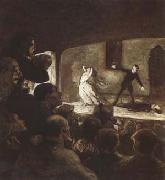 Honore  Daumier The Melodrama (mk09) oil